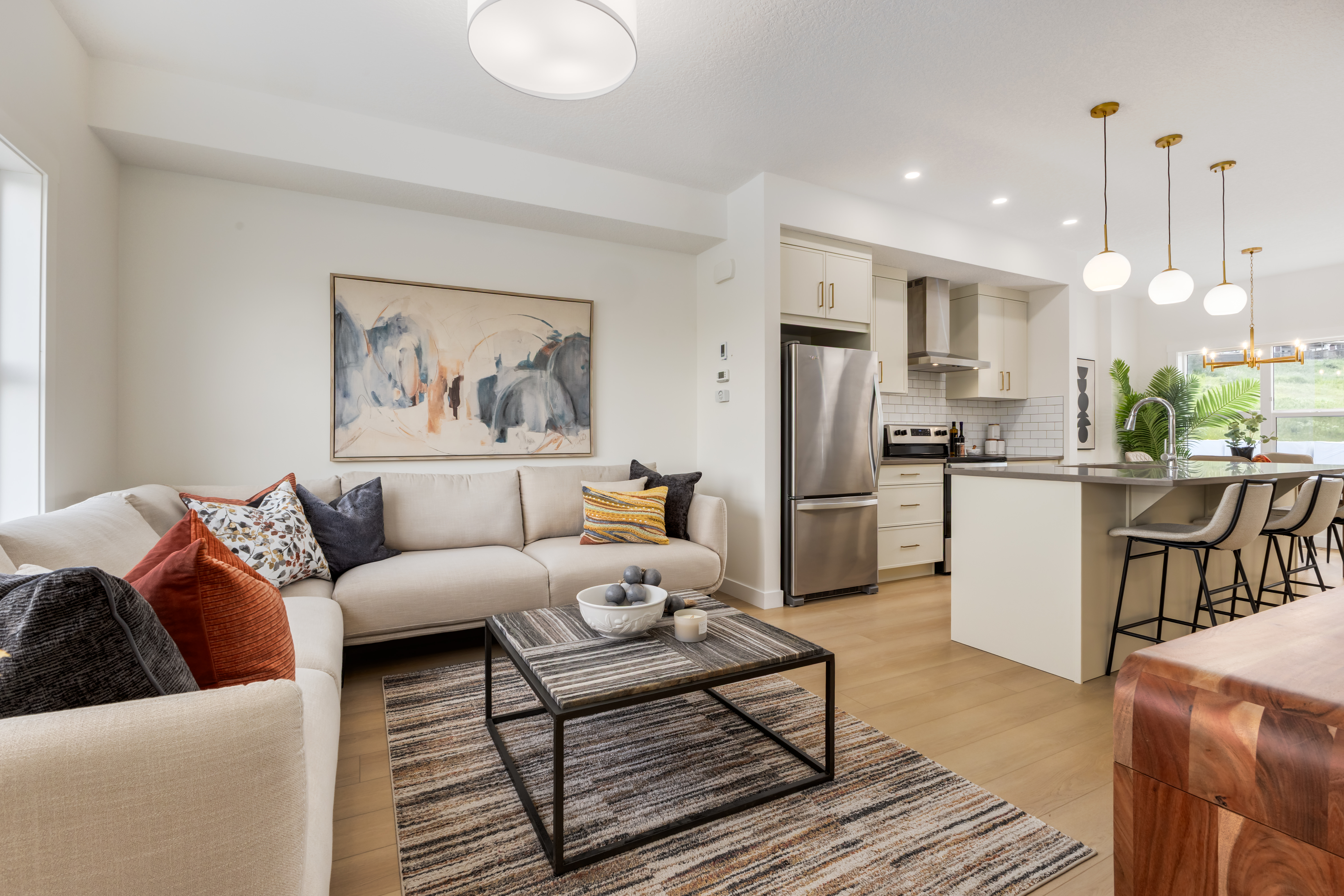 Unit B Kitchen at Freestone Townhomes By Renova Homes and Renovations